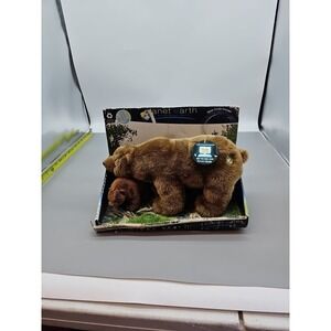 2006‎ NIB Planet Earth PLUSH ANIMAL ** Brown Bear & Cub ** NEW IN BOX w Web Code